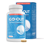 Mt. Angel Vitamins Go Out Extra Strength Uric Acid Balance - 60 Capsules