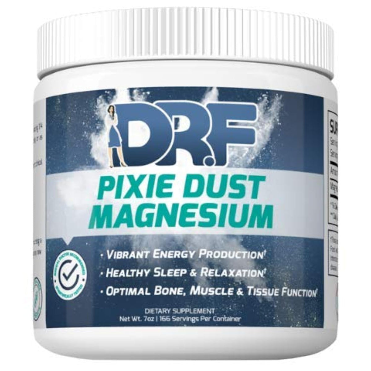 DR.F Pixie Dust Magnesium Citrate Powder for Sleep - 7 oz