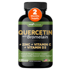 Gade Nutrition Quercetin with Vitamin C and Zinc - Quercetin 500mg
