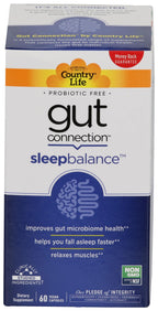 Country Life Sleep Gut Connection - 60 Capsules