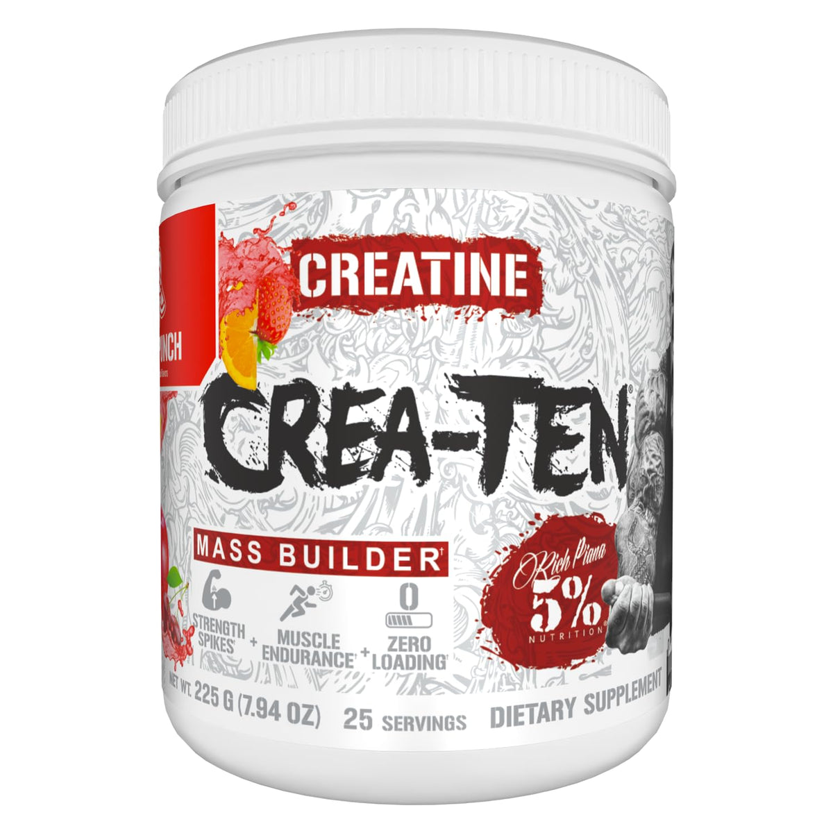 5% Nutrition CreaTEN - Flavored Creatine Powder Blend