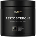 TERRA ELMNT Testosterone Booster for Men with Ashwagandha - 90 Capsules