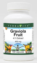 Terravita Graviola Fruit 4:1-450 mg (100 Capsules, ZIN: 520357)