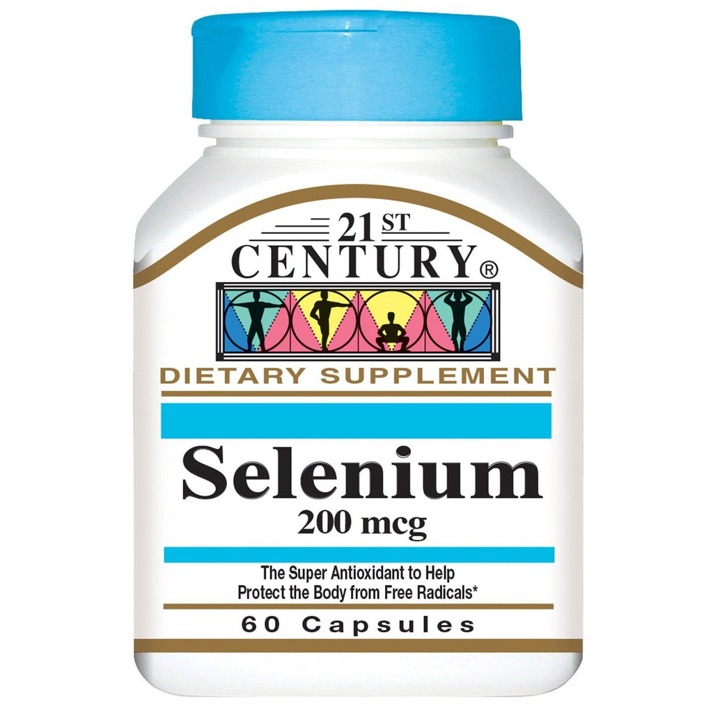 21st Century Selenium 200 mcg Capsules - 300 Count