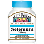 21st Century Selenium 200 mcg Capsules - 300 Count