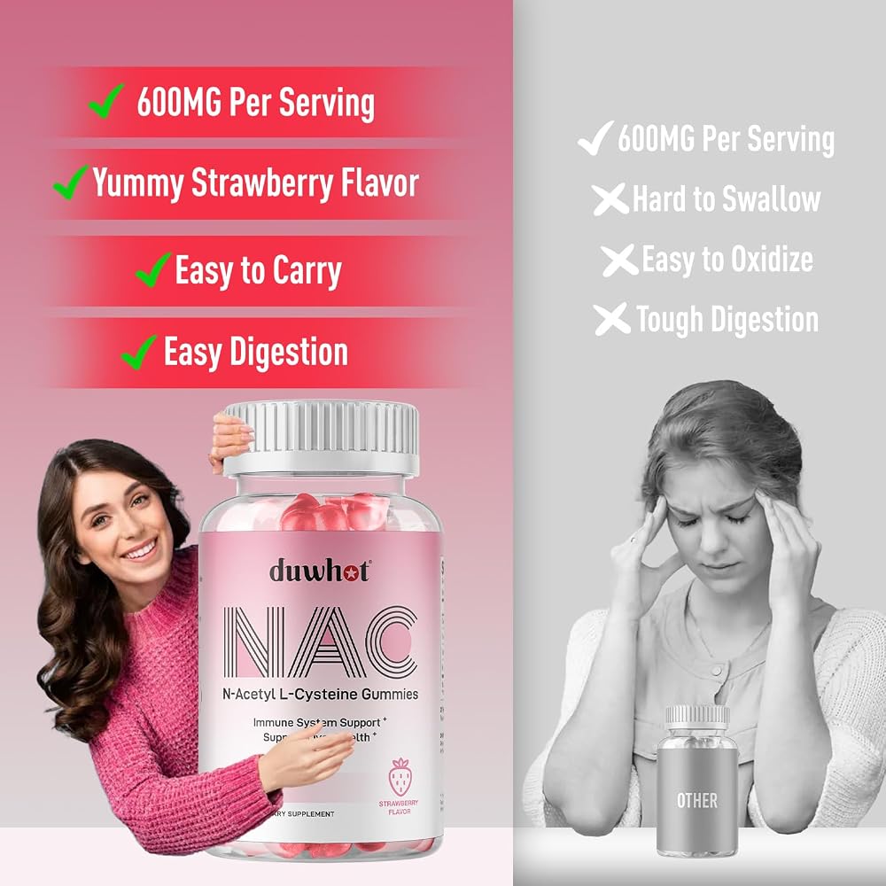 duwhot NAC Gummies 600mg