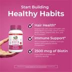 MARYRUTH'S Biotin Gummies Hair Growth Support - 60 Gummies - image 5