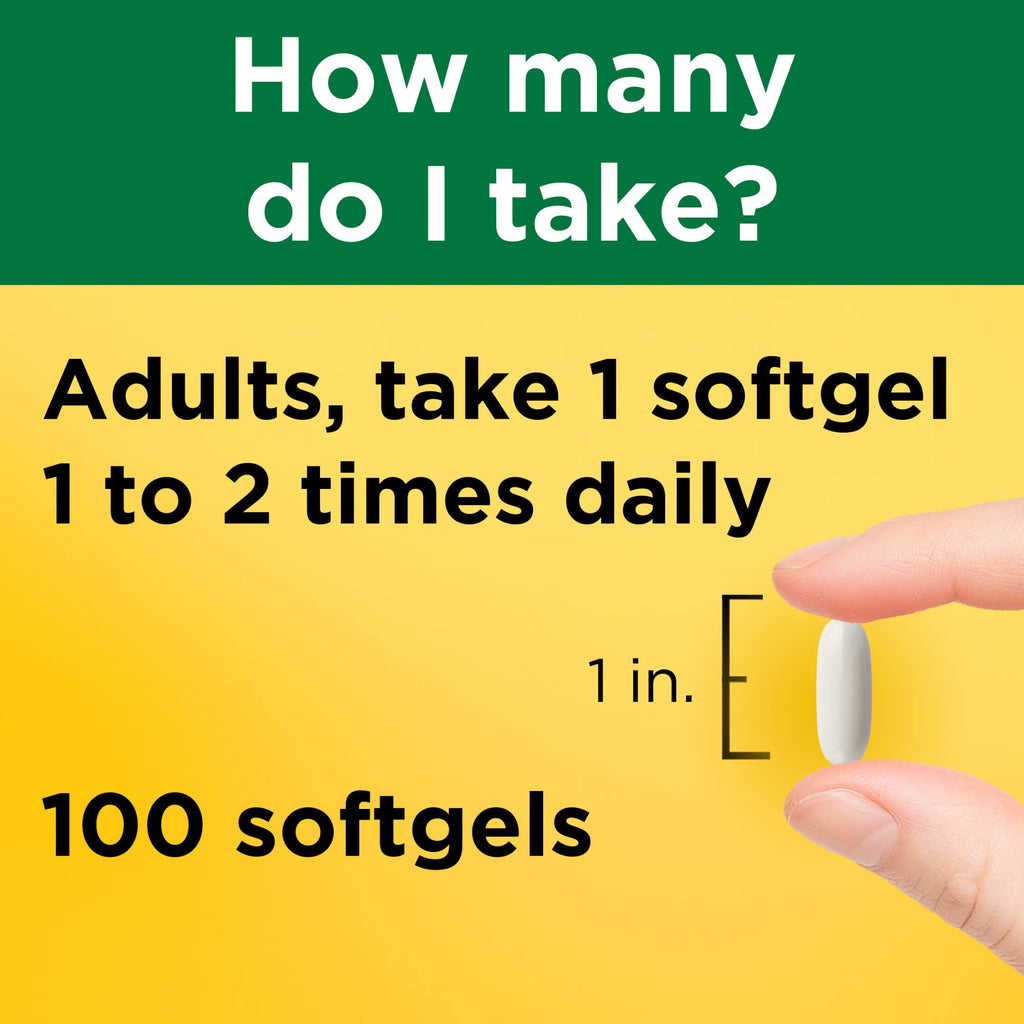 Nature Made Calcium 600 mg with Vitamin D3 - 100 Softgels - image 6