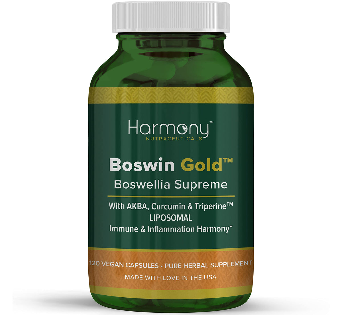 Harmony Nutraceuticals Boswin Gold Liposomal Boswellia Extract