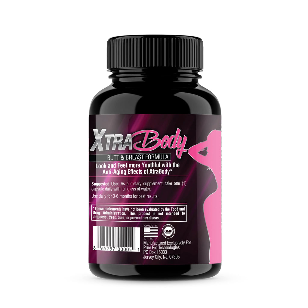 Xtra Body Butt and Breast Enhancement Supplement - 30 Capsules - image 2
