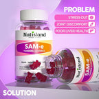 NATISLAND SAM-e with L-Tyrosine Gummies B-Complex - 60 Gummies - image 2