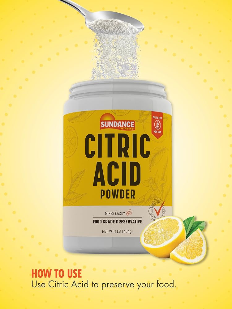 Sundance Citric Acid Powder Food Grade - 1 Lb - image 4