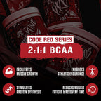 5% Nutrition Code Red Aminos BCAA Powder - 7.9 oz - image 3