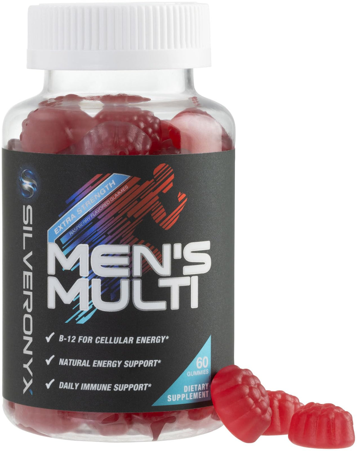 SILVERONYX Multivitamin for Men - 60 Gummies