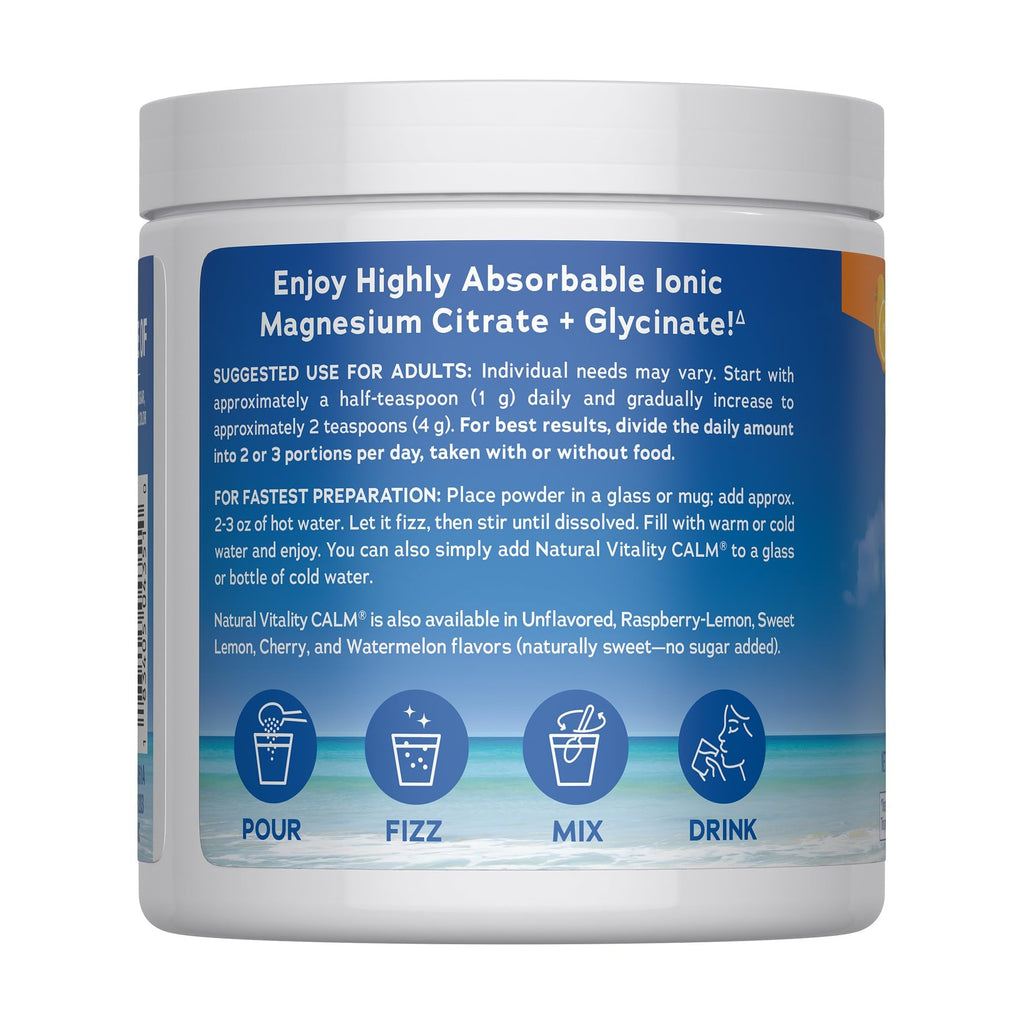 Natural Vitality Calm Magnesium Powder - 8 oz - image 3