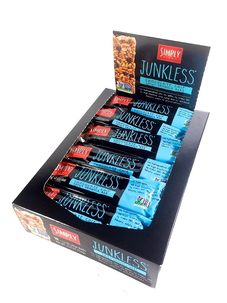 Simply Eight Junkless Chewy Granola Bars
