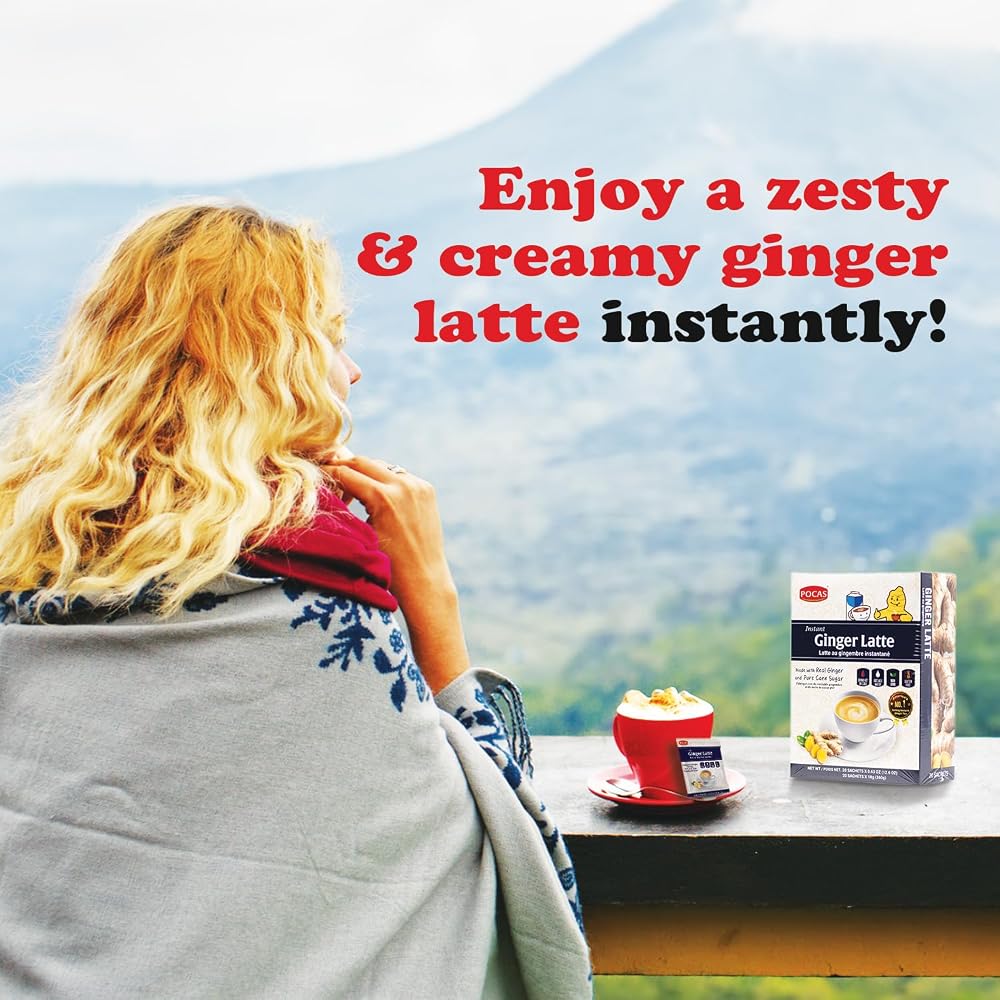 Pocas Ginger Latte Instant Tea 2-Pack - image 3