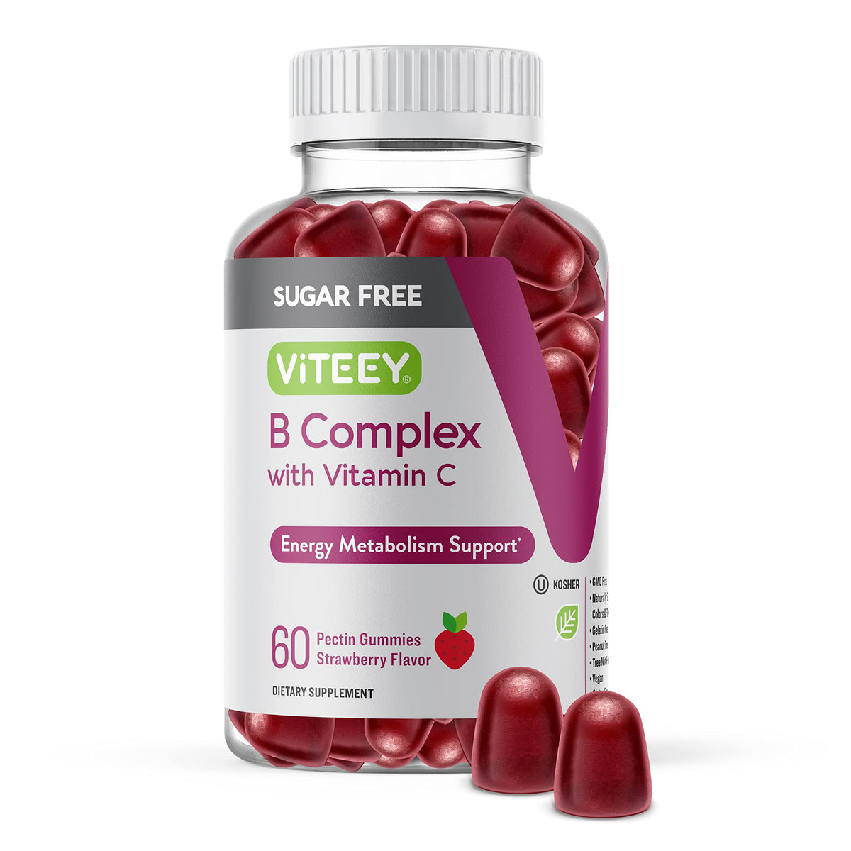 Viteey Sugar Free B-Complex Gummies