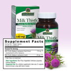 Nature's Answer Milk Thistle 80% Silymarin Seed Extract - 60 Capsules - image 3
