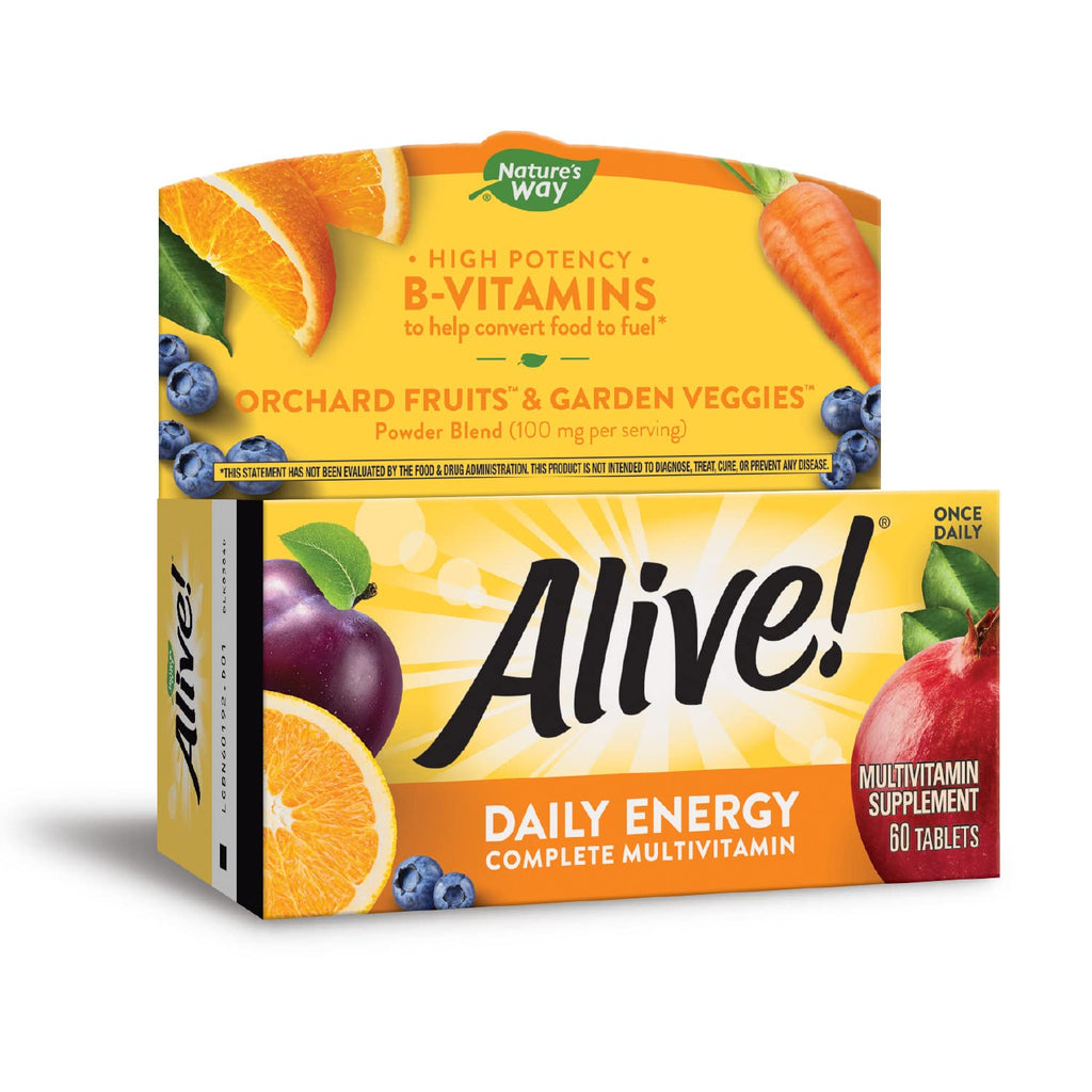 Nature's Way Alive! Daily Energy Multivitamin - 120 Tablets - image 3