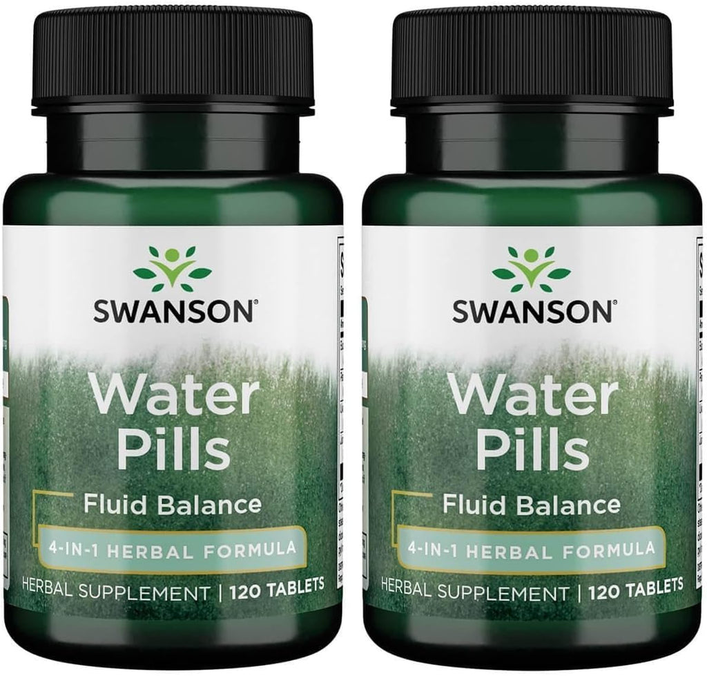Swanson Water Pills Fluid Balance Support - 240 Tablets