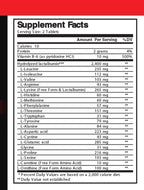 VIP VITAMINS MAXAMINO Plus 1200 MG Amino Acid Capsules - 180 Tablets - image 2