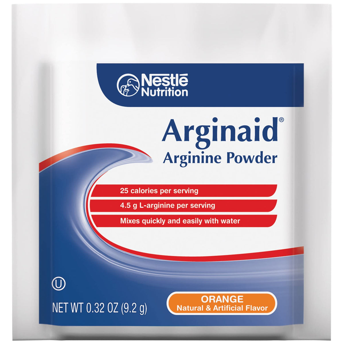 Arginaid L-Arginine Oral Supplement Orange Powder - 14 Packets - image 3