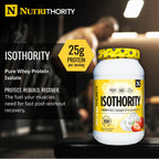 Nutrithority - Isothority Isolated Whey Protein Powder (25 Servings)