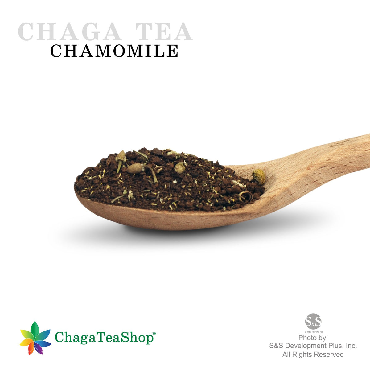 ChagaTeaShop Siberian Chaga Mushroom Loose Tea with Chamomile - 4 Oz - image 3