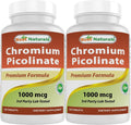Best Naturals Chromium Picolinate 1000 mcg - 240 Tablets