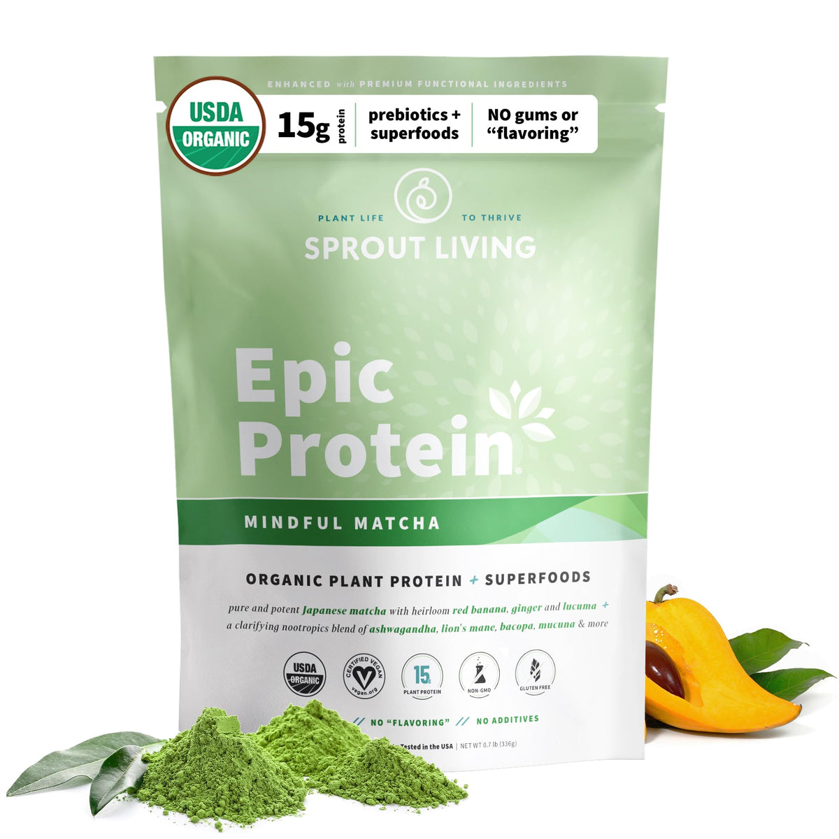 Sprout Living Organic Plant Protein + Superfoods