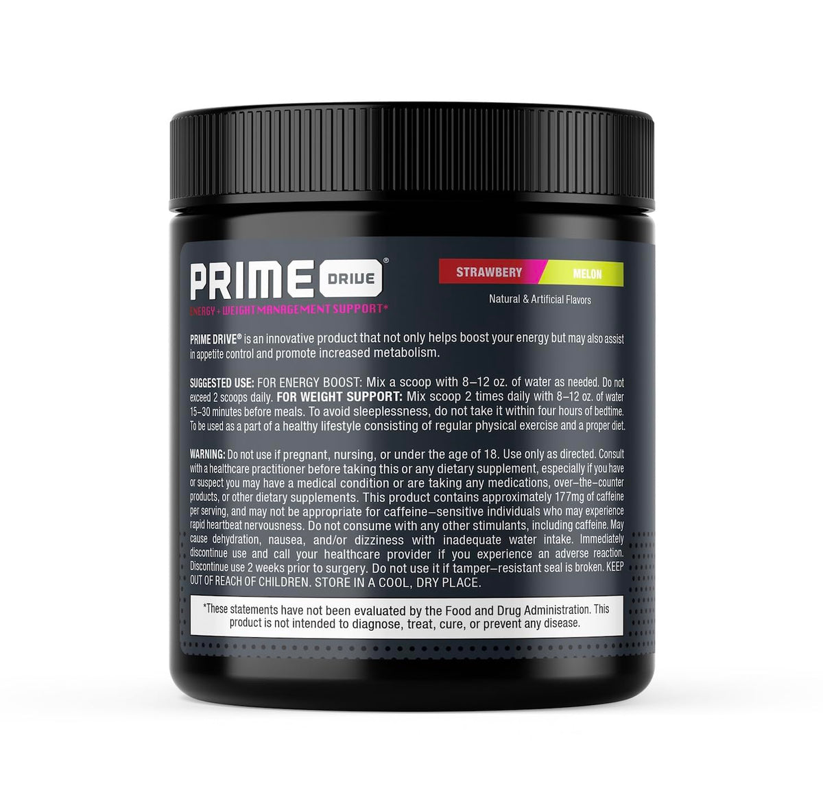 Complete Nutrition Prime Drive Energy Strawberry Melon Pre Workout Powder - image 5