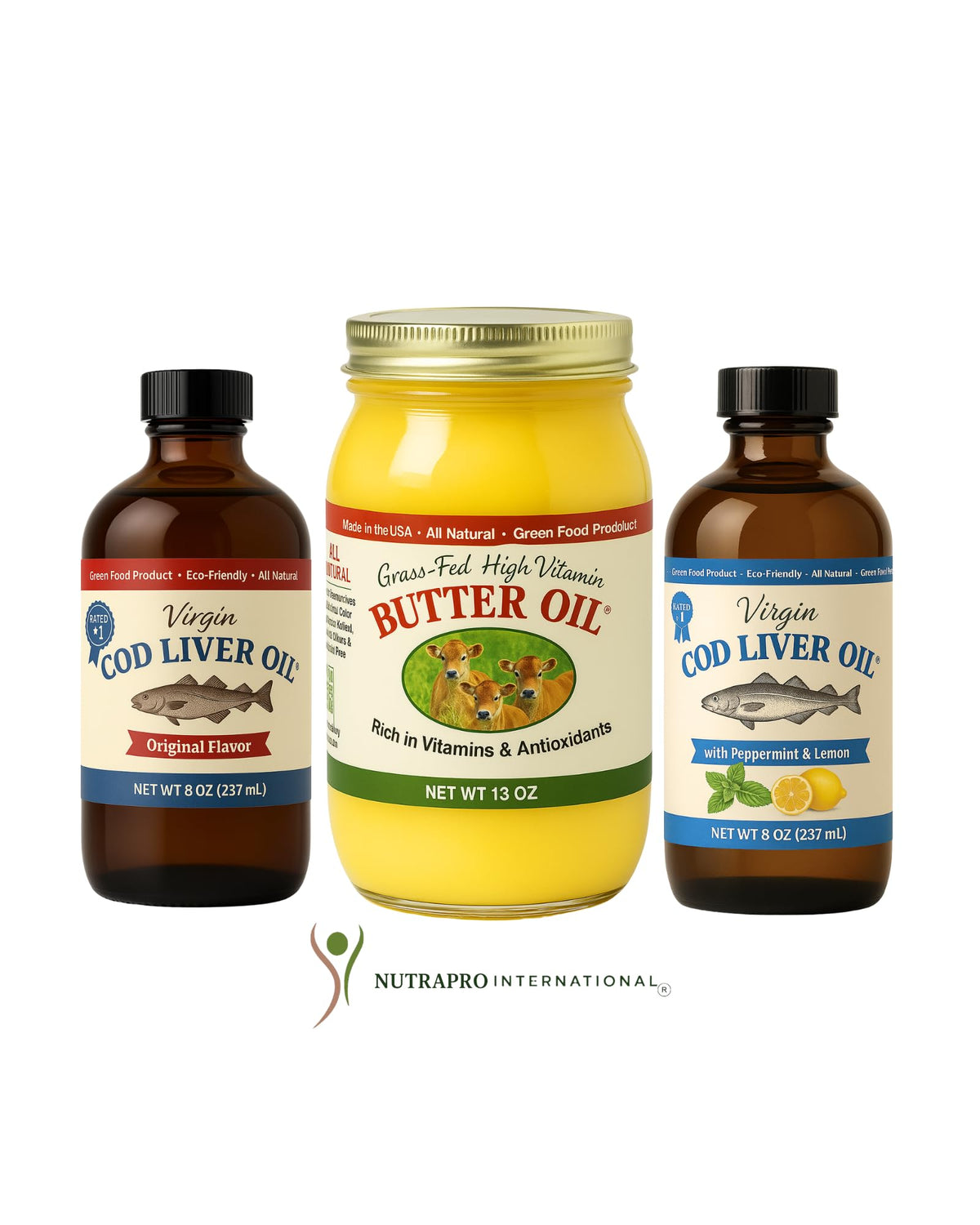 NutraPro International Virgin Cod Liver Oil - Natural