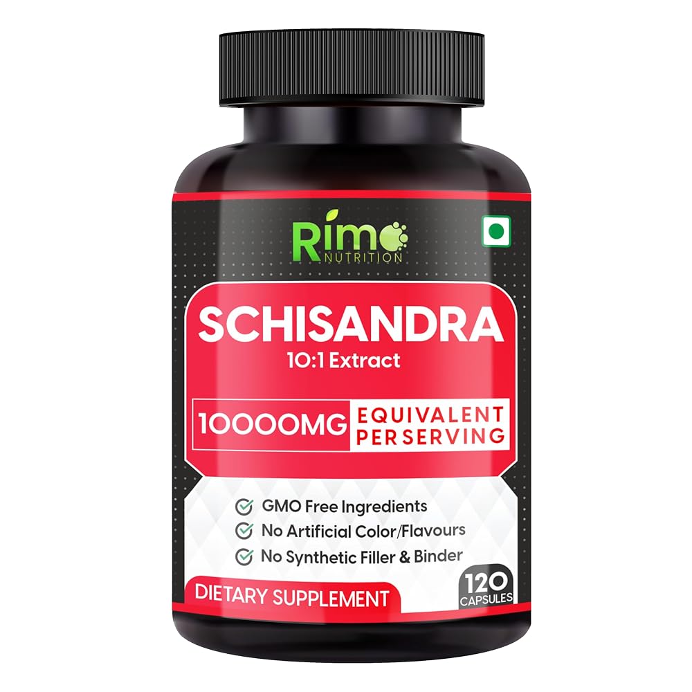 Rimo Nutrition Schisandra Chinensis Fruit Extract - 120 Capsules