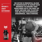 Natures Craft Testosterone Booster with Horny Goat Weed - 120 Capsules - image 2