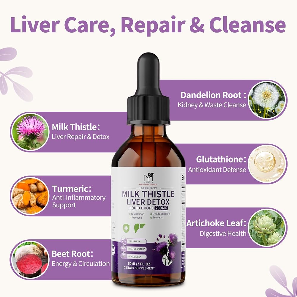MABEFY Milk Thistle Liver Support