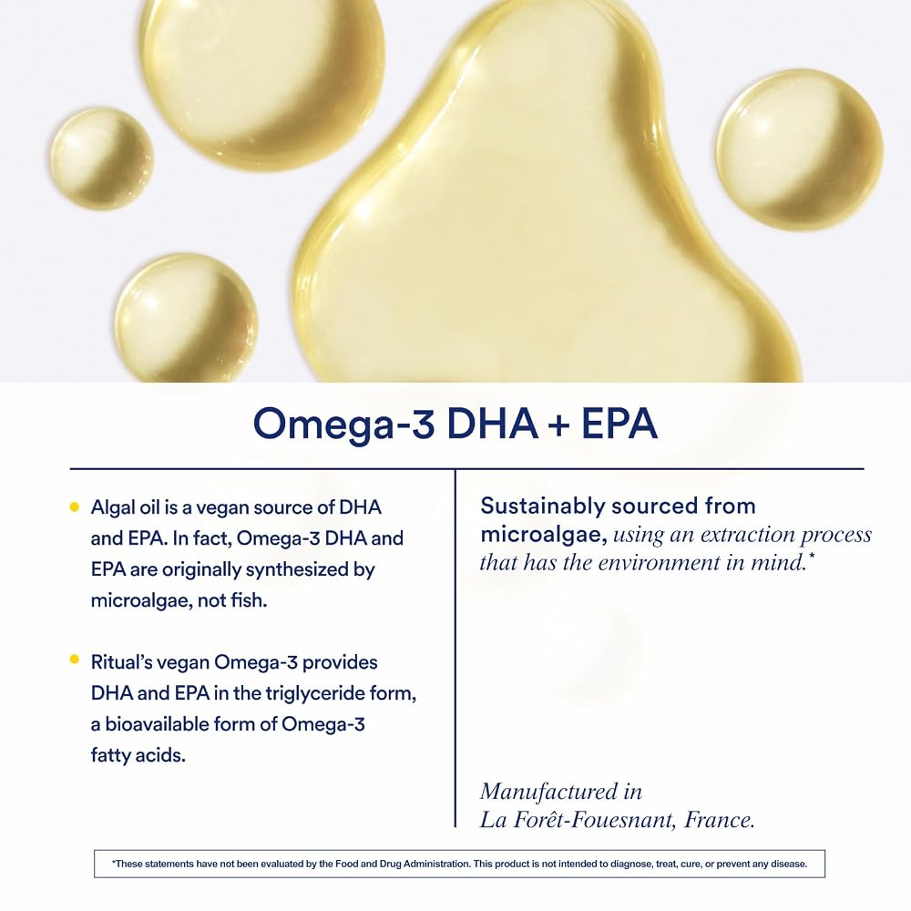 Ritual Vegan Omega-3 DHA and EPA - 30 Capsules - image 6