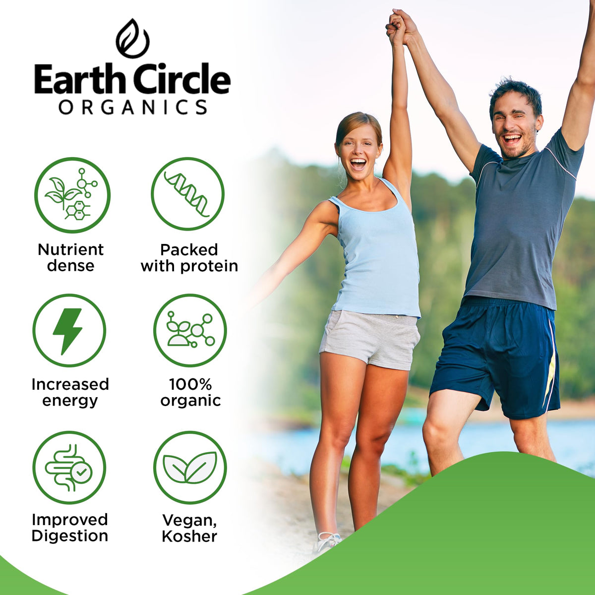 Earth Circle Organics Organic Chlorella Powder - 4 Ounce - image 3