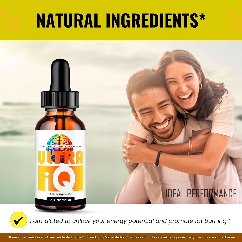 IDEAL PERFORMANCE Ultra IQ Drops Liquid Supplement - 2 Pack - image 6