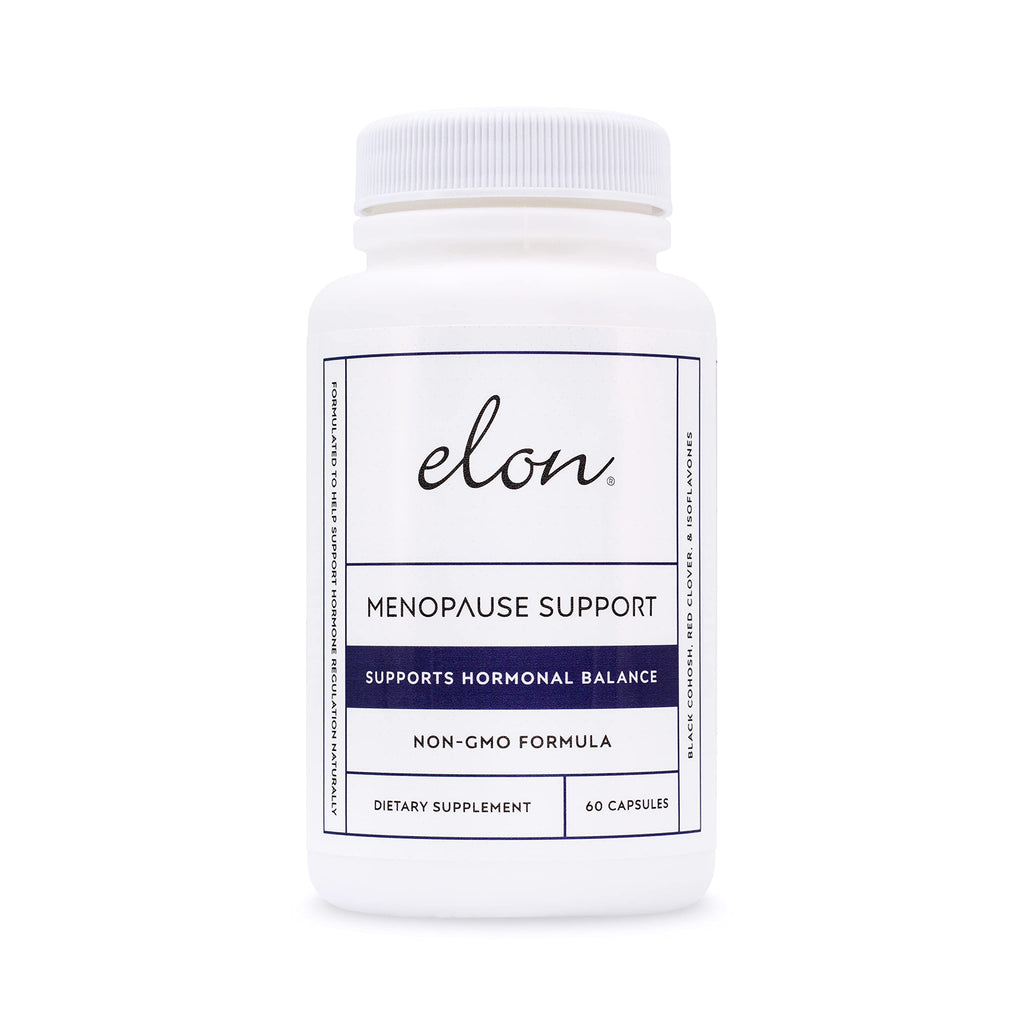 Elon Menopause Supplement for Women with Black Cohosh & Dong Quai - 60 Capsules