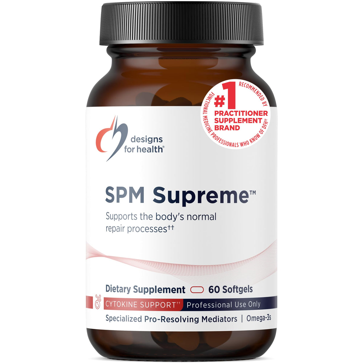 Designs for Health SPM Supreme Omega-3 Fish Oil - 60 Softgels