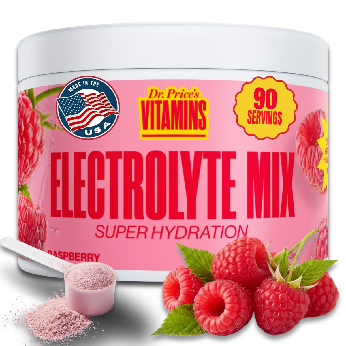 Dr. Price's Vitamins Electrolytes Powder Packets