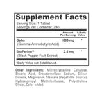 NusaPure GABA 1000mg Vegetarian Capsules - 240 Capsules - image 4