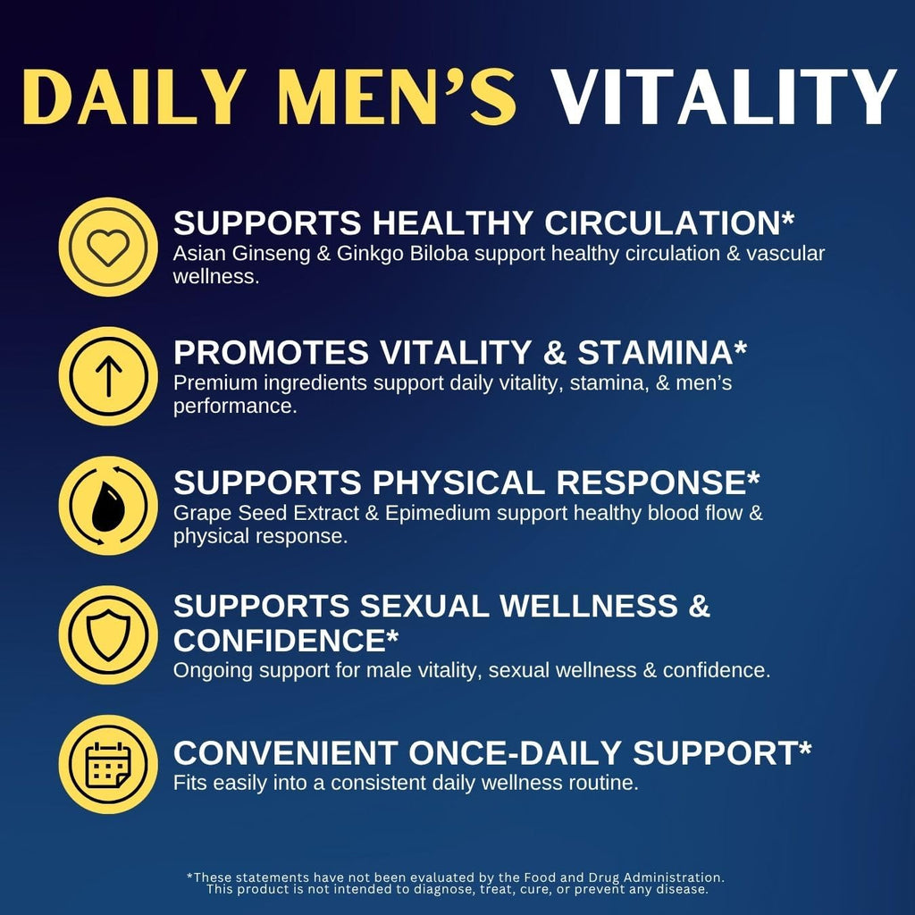Enzyte Natural Male Vitality Support - 90 Capsules - image 3