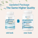 Micro Ingredients Pure Magnesium Glycinate 400mg - 240 Capsules - image 3