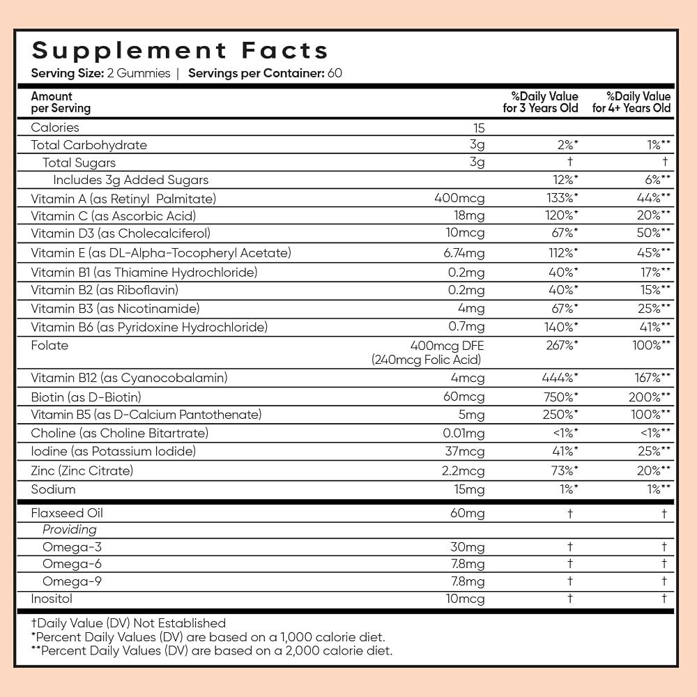 maxmedix Kids Multivitamin Gummies with Omega 3 6 9 - 120 Gummies - image 5