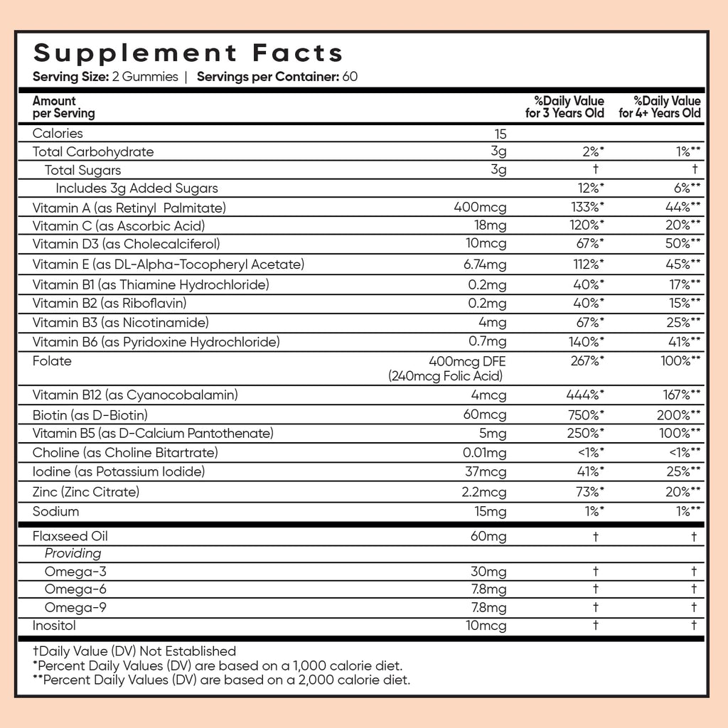 maxmedix Kids Multivitamin Gummies with Omega 3 6 9 - 120 Gummies - image 5