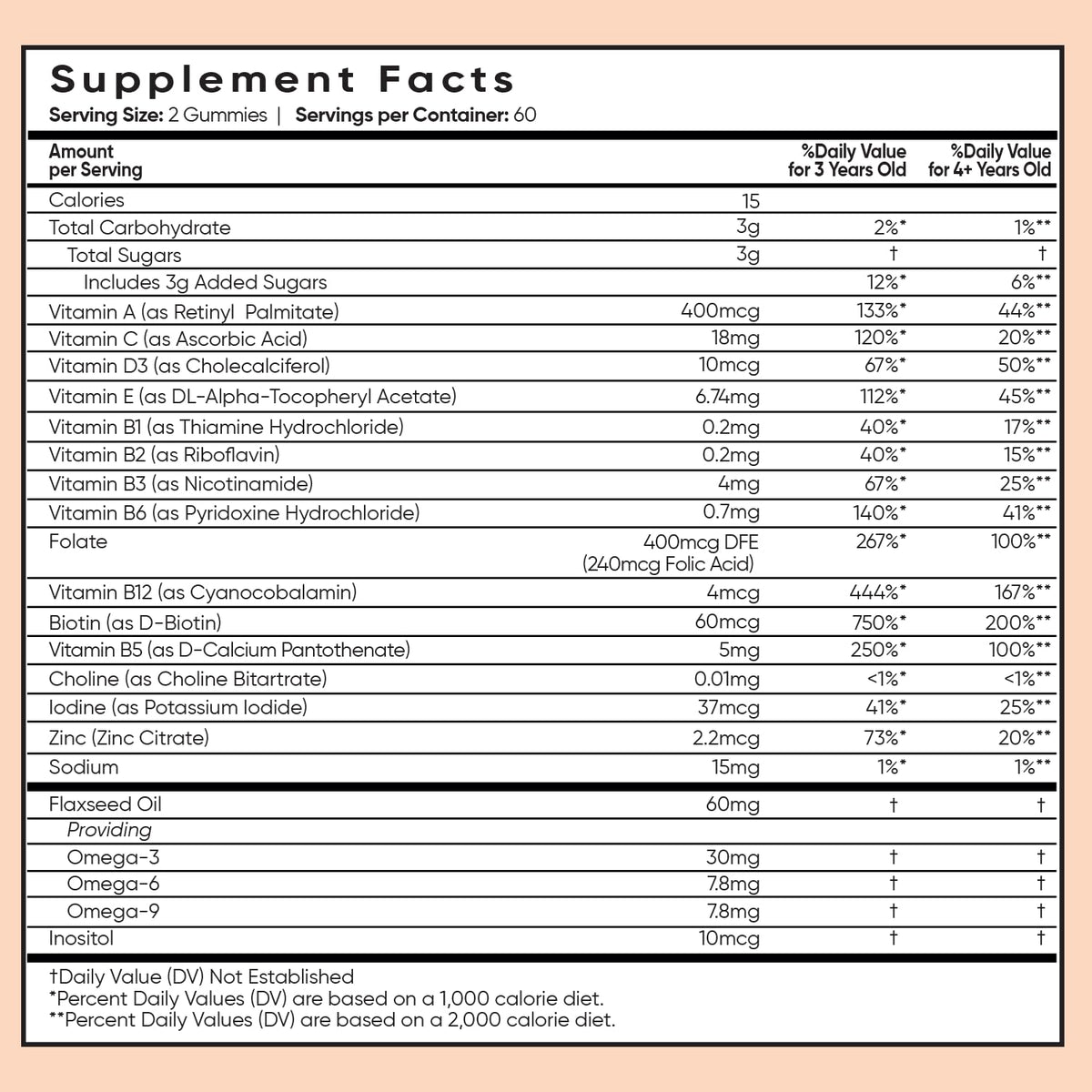 maxmedix Kids Multivitamin Gummies with Omega 3 6 9 - 120 Gummies - image 5