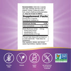 Nature's Way Reishi Mushroom Extract Immune Support - 100 Capsules - image 2