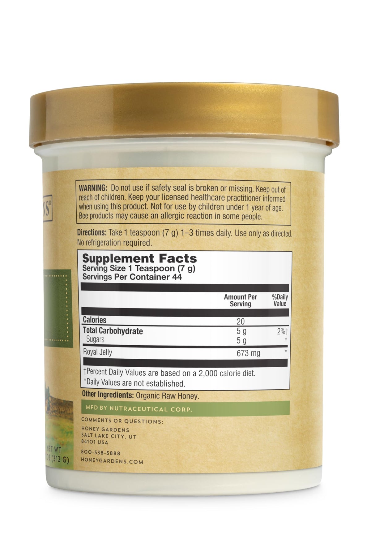 Zand Bee Therapy Royal Jelly in Raw Honey - 44 Servings - image 3